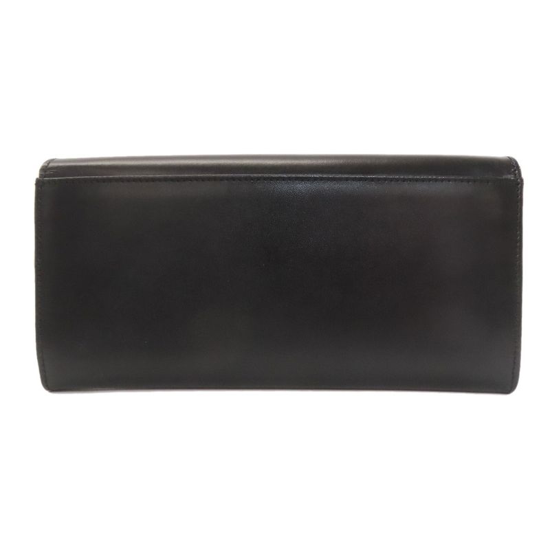 Celine Logo Wallet Leather