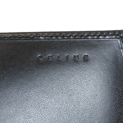 Celine Logo Wallet Leather