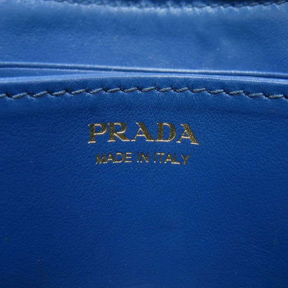 Prada Logo Coin Case Leather