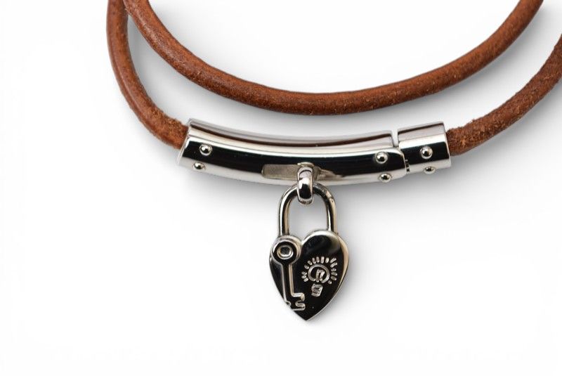 Hermes Bangle Bracelet Viviride Fantasy Cadena Choker