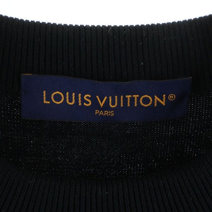 Louis Vuitton LV Blason Embroidered Shorts Sleeveless Net Knit Black