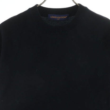 Louis Vuitton LV Blason Embroidered Shorts Sleeveless Net Knit Black