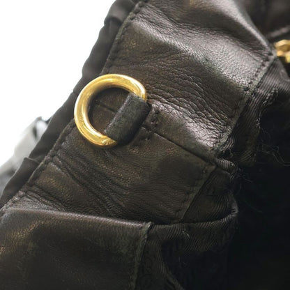 Prada Nylon Hand Bag Black