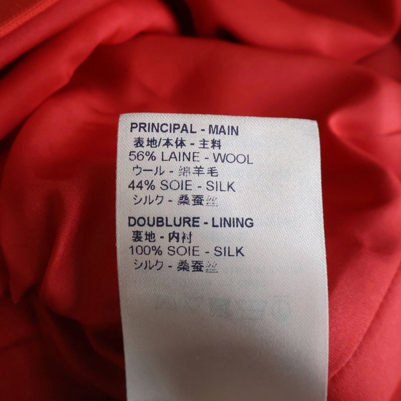 Louis Vuitton Belted Dress Red Hzl
