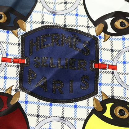 Hermes Carre Gavroche Tattersole Silk Scarf Multi