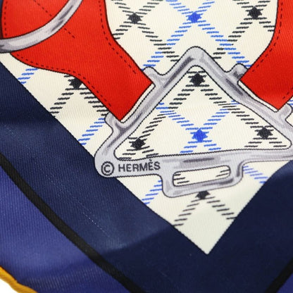 Hermes Carre Gavroche Tattersole Silk Scarf Multi