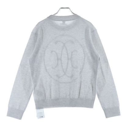 Hermes Lift Cashmere Long Sleeve Knit Sweater Gray