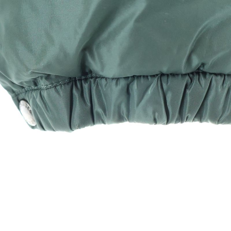 Prada Sport Zip Pocket Zip Up Jacket Green