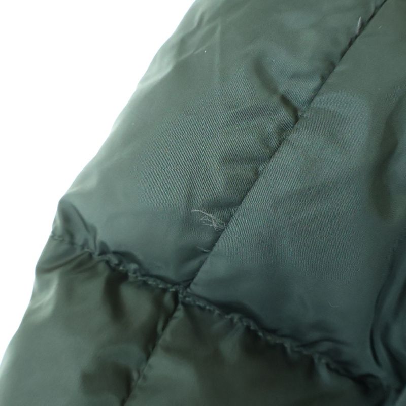 Prada Sport Zip Pocket Zip Up Jacket Green