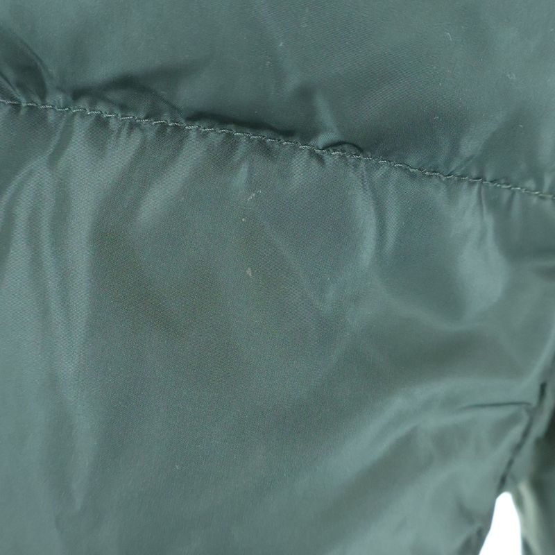 Prada Sport Zip Pocket Zip Up Jacket Green