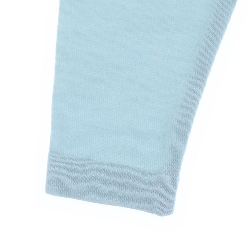 Hermes Twill Lane Plumes Turtleneck Light Blue 36 Flat