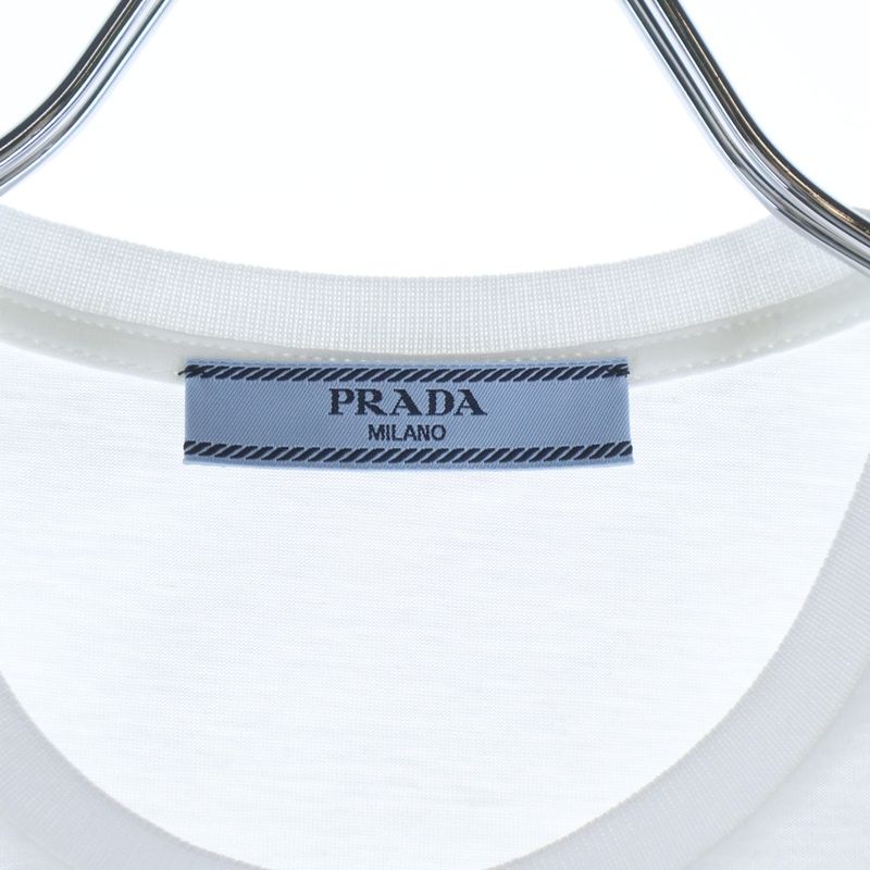 Prada Crew Neck T-Shirt White