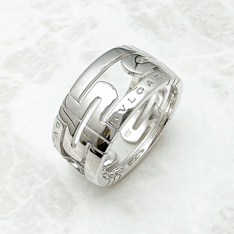 Bvlgari Parentesi White Gold Ring 67