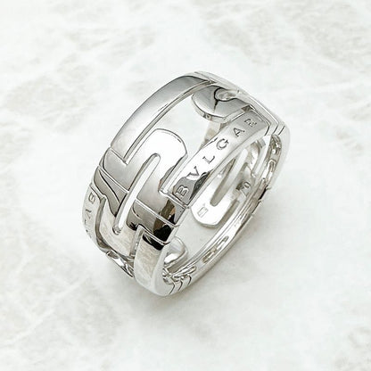 Bvlgari Parentesi White Gold Ring 67