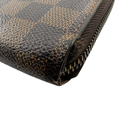 Louis Vuitton Zippy Wallet Leather Brown
