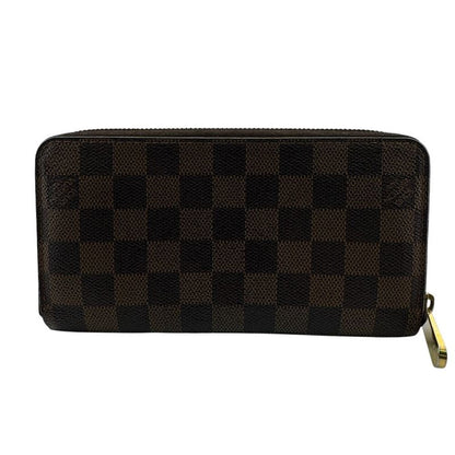 Louis Vuitton Zippy Wallet Leather Brown