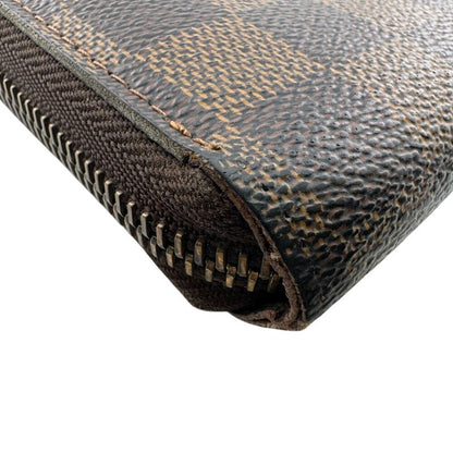 Louis Vuitton Zippy Wallet Leather Brown