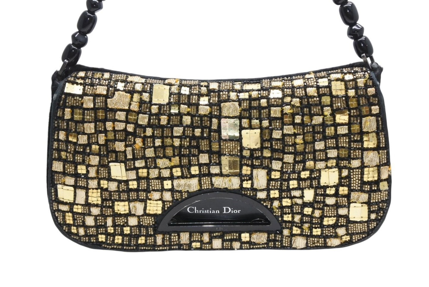 Dior Bag Malice Pearl Beads Gold — view 2
