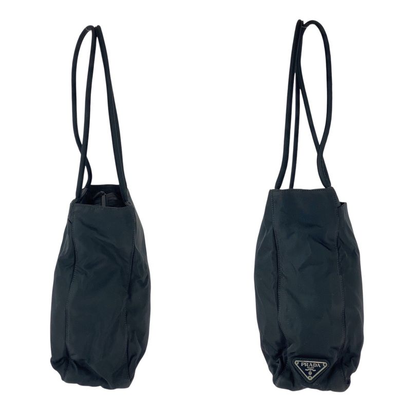 Prada Tessuto Black Nylon Shoulder Bag Tote