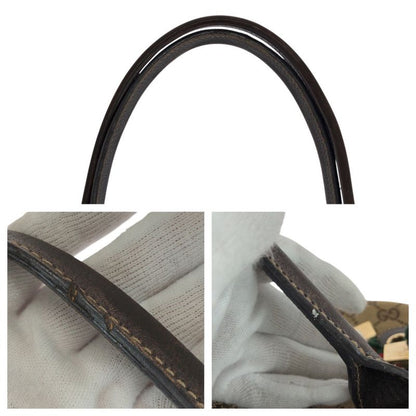 Gucci Sherry Prince Leather Beige Brown