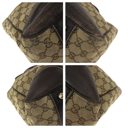 Gucci Sherry Prince Leather Beige Brown