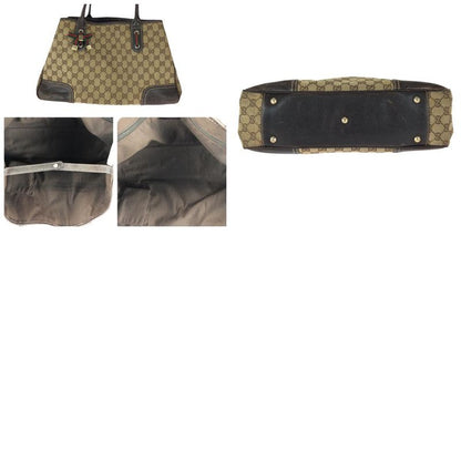 Gucci Sherry Prince Leather Beige Brown