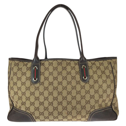 Gucci Sherry Prince Leather Beige Brown
