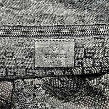 Gucci Backpack Sherry Black Green Red Black X Green X Red