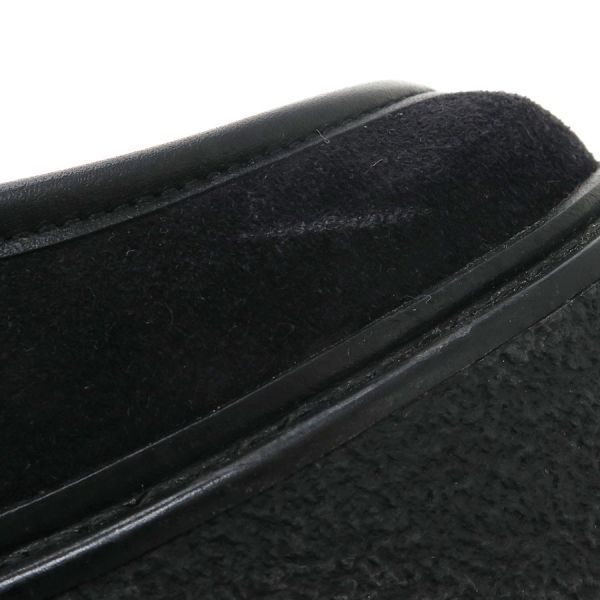 Hermes Moutonbutts Heel Suede Black