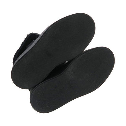 Hermes Moutonbutts Heel Suede Black