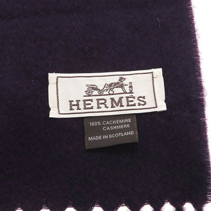 Hermes Scarf Cashmere Purple