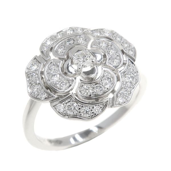 Chanel Camellia Collection Diamond Ring 51