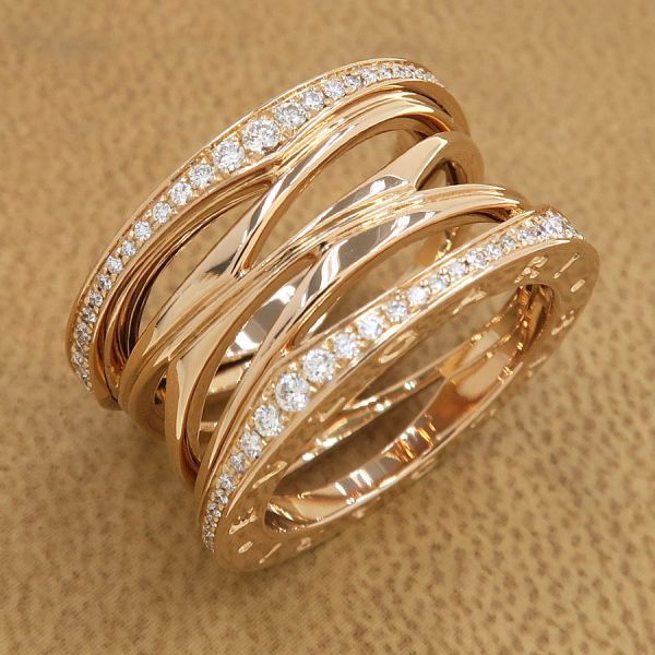 Bvlgari B-zero One Legend Ring Edge Diamond 54