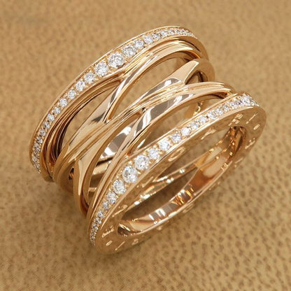 Bvlgari B-zero One Legend Ring Edge Diamond 54