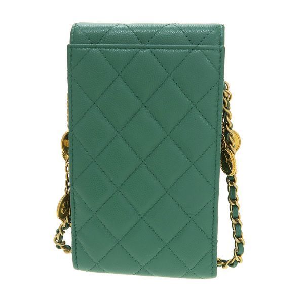 Chanel Caviar Quilted Chain Phone Case