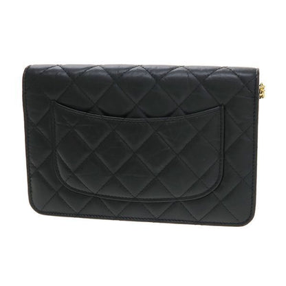 Chanel Chain Wallet Black