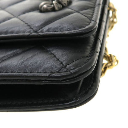 Chanel Chain Wallet Black