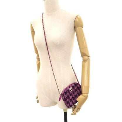 Chanel Quilted Twisted Chain Shoulder Earrings Gift