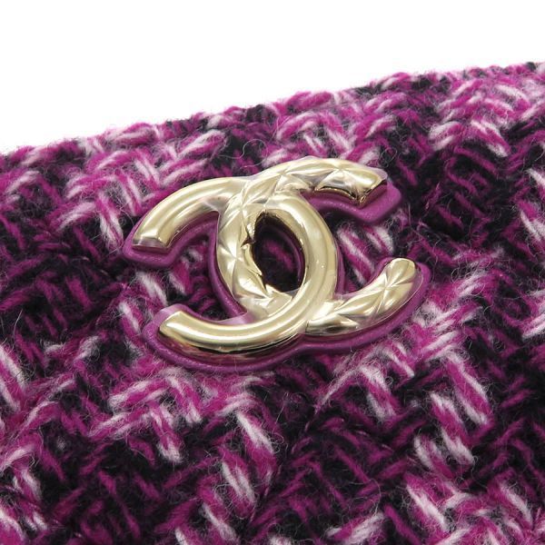 Chanel Quilted Twisted Chain Shoulder Earrings Gift