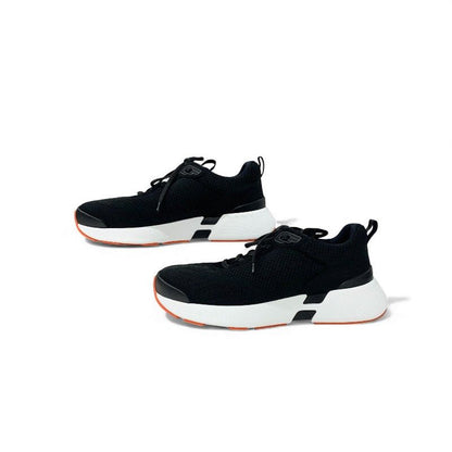 Hermes Heroes Sneaker Shoes Fabric Mesh Black Logo