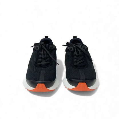 Hermes Heroes Sneaker Shoes Fabric Mesh Black Logo