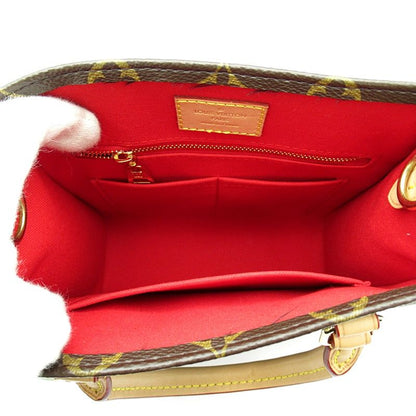Louis Vuitton Sac Plat BB Monogram Handbag Brown