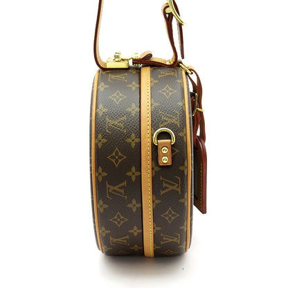 Louis Vuitton Petite Boite Chapeau Monogram Shoulder Bag Brown