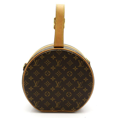 Louis Vuitton Petite Boite Chapeau Monogram Shoulder Bag Brown