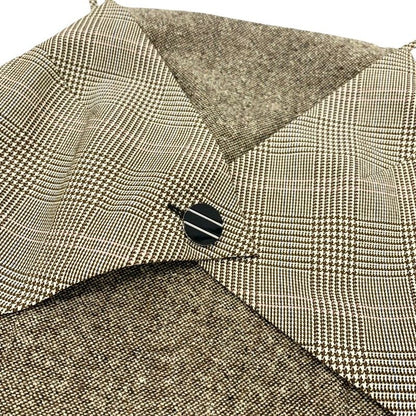 Louis Vuitton Dress Brown Tweed Monogram