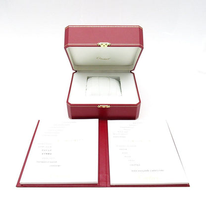 Cartier Caliber de Watch Box 18K Pink Gold SS Leather