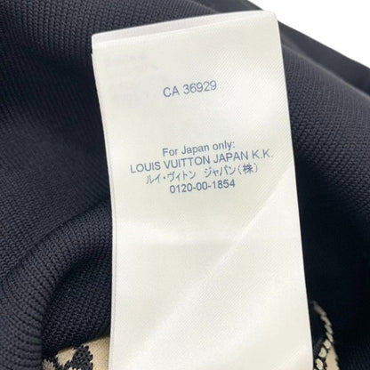 Louis Vuitton Dress Black Monogram Logo