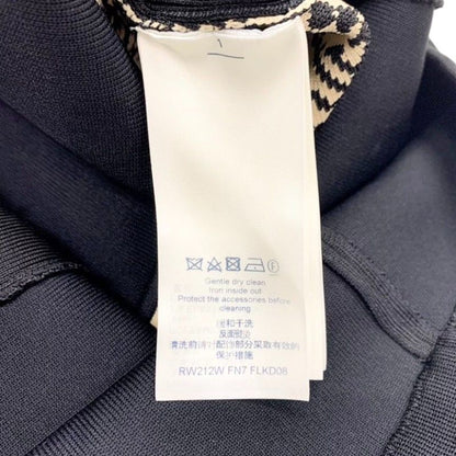 Louis Vuitton Dress Black Monogram Logo