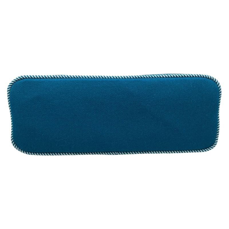 Hermes Pouch Bolide Animo Natte 01 Cotton Blue Pan Blue Bread