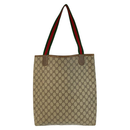 Gucci Vintage Sherry Canvas Brown Beige Brown
